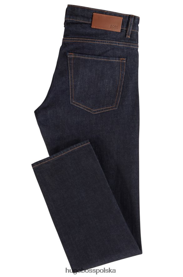 Hugo Boss jeans - delaware3 - 50400062 granatowy marynarka wojenna R0X0H6448