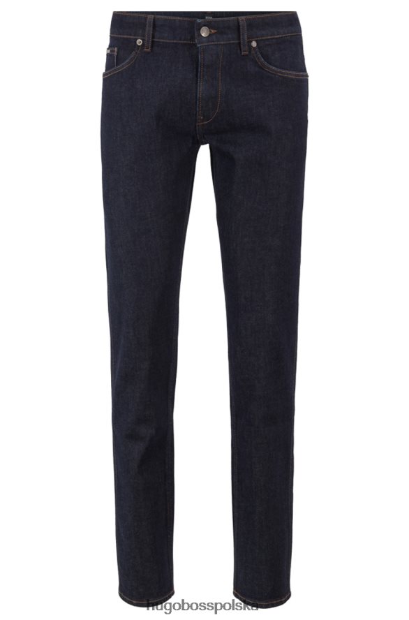 Hugo Boss jeans - delaware3 - 50400062 granatowy marynarka wojenna R0X0H6448