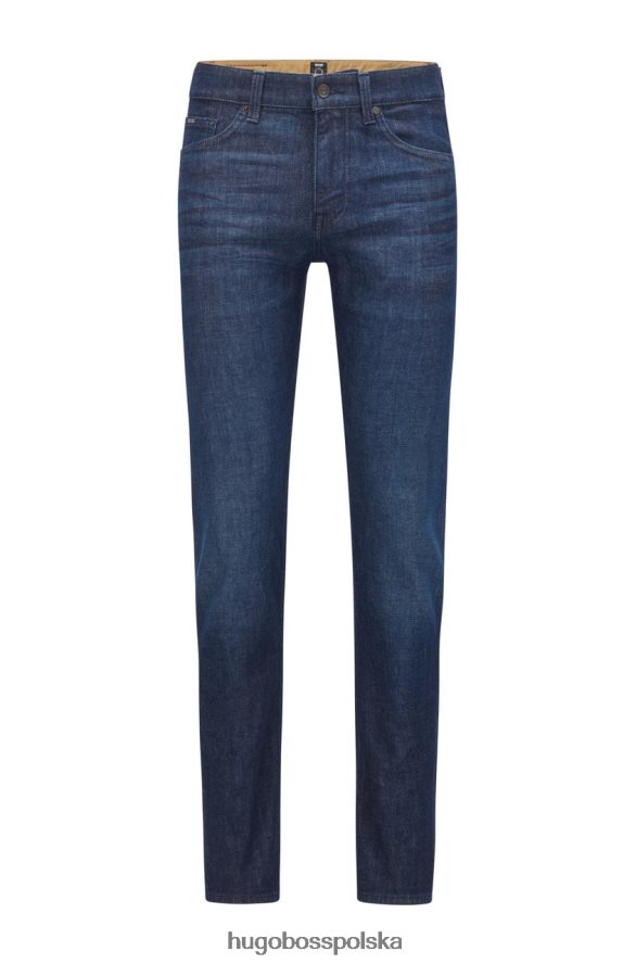 Hugo Boss jeansy delaware 50458110 granatowe marynarka wojenna R0X0H6189