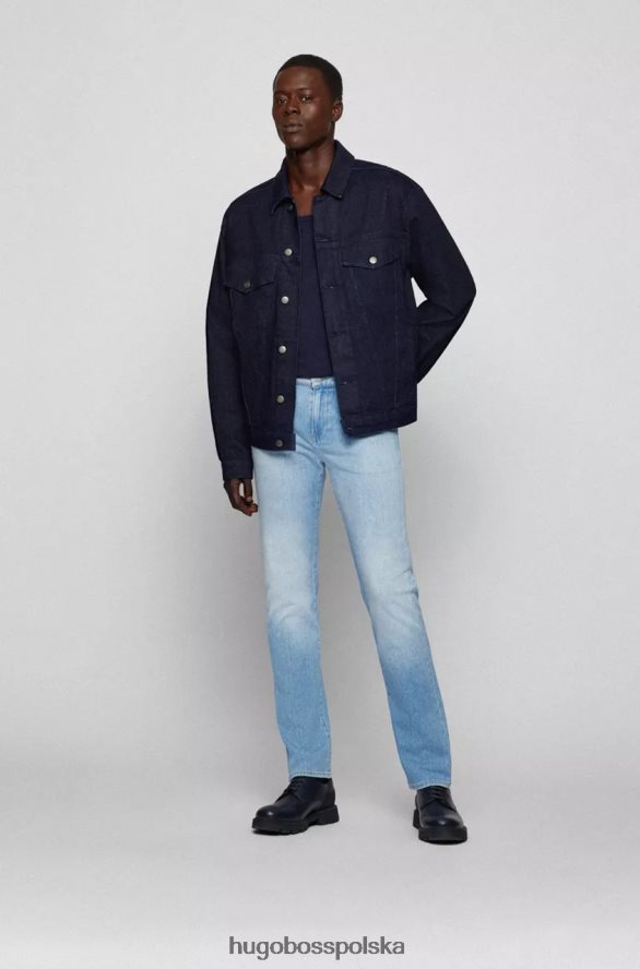 Hugo Boss jeansy delaware 50473016 jasnoniebieskie jasny niebieski R0X0H69