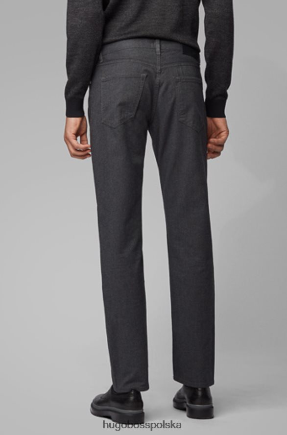 Hugo Boss jeansy maine 50414028* grafitowy grafitowy/granatowy R0X0H6415