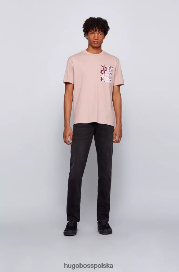 Hugo Boss jeansy taber 50389630 czarne czarny R0X0H6269