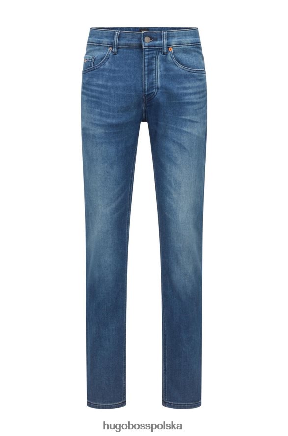 Hugo Boss jeansy taber 50468675 ciemnoniebieskie ciemny niebieski R0X0H6102