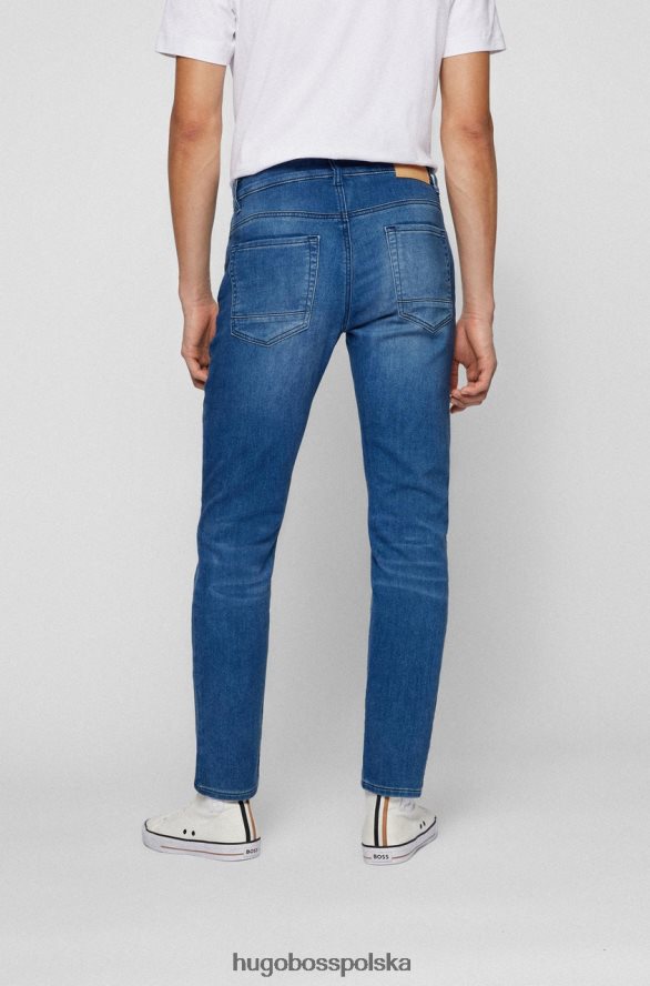 Hugo Boss jeansy taber 50468675 ciemnoniebieskie ciemny niebieski R0X0H6102