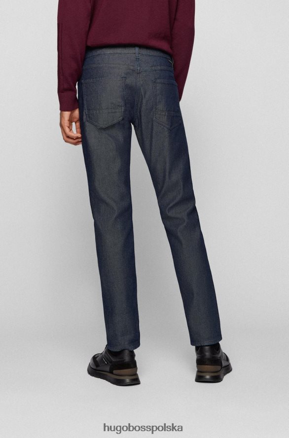 Hugo Boss x porsche 5 kieszeni zwężane 50458206 granatowy marynarka wojenna R0X0H6162