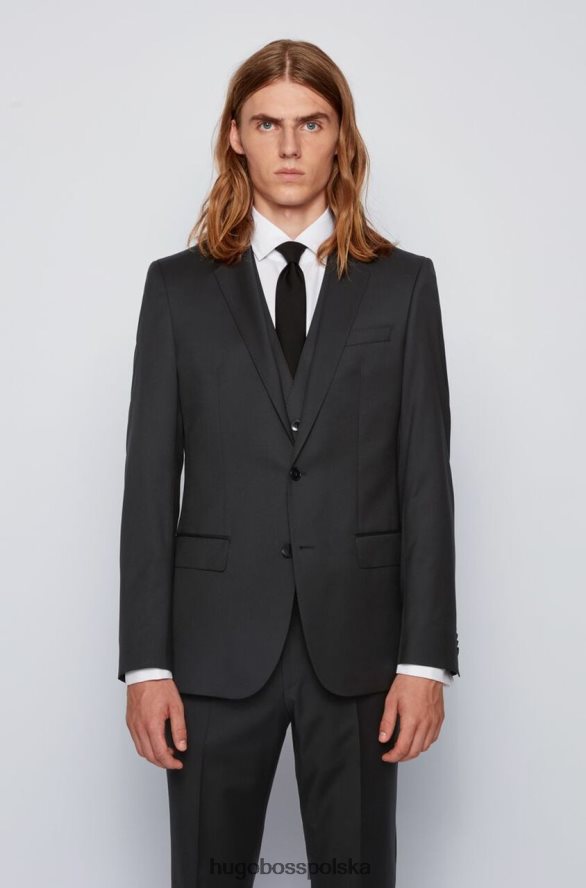 Hugo Boss Dwuczęściowy garnitur Hayes 50318498 czarny czarny/granatowy R0X0H6143