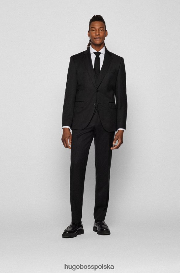 Hugo Boss Marynarka garniturowa h-jeckson 50469172 czarna czarny/ciemnoniebieski R0X0H665