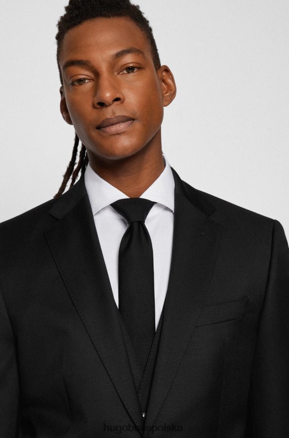 Hugo Boss Marynarka garniturowa h-jeckson 50469172 czarna czarny/ciemnoniebieski R0X0H665