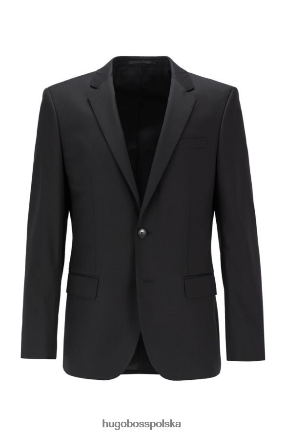 Hugo Boss Marynarka garniturowa - hayes 50318498 czarna czarny/granatowy/brązowy R0X0H6438