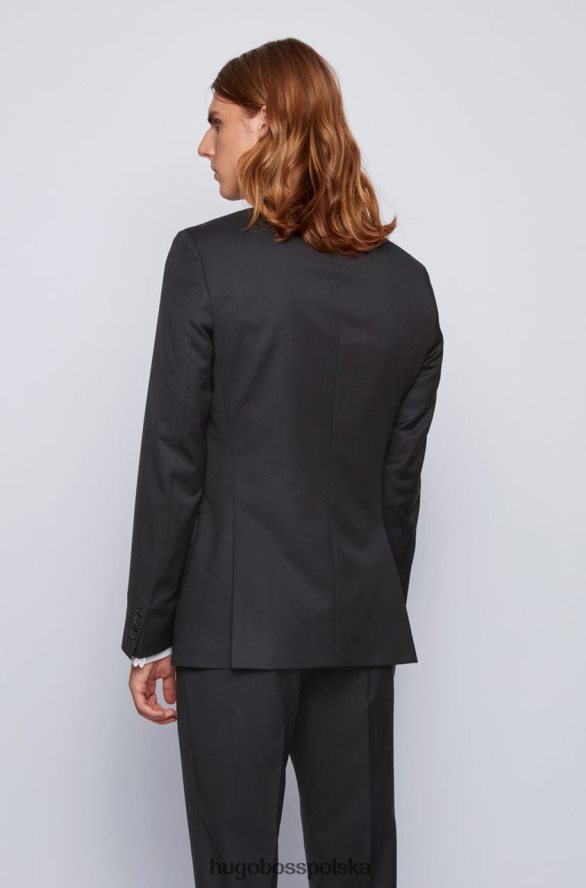Hugo Boss Marynarka garniturowa - hayes 50318498 czarna czarny/granatowy/brązowy R0X0H6438