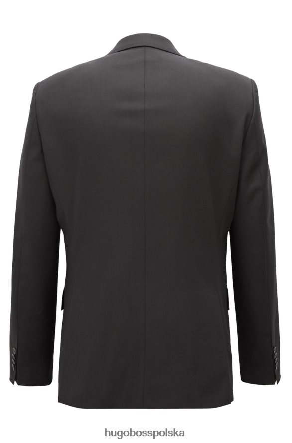 Hugo Boss Marynarka garniturowa johnstons1 - 50318521 czarna czarny/granatowy/brązowy R0X0H6445