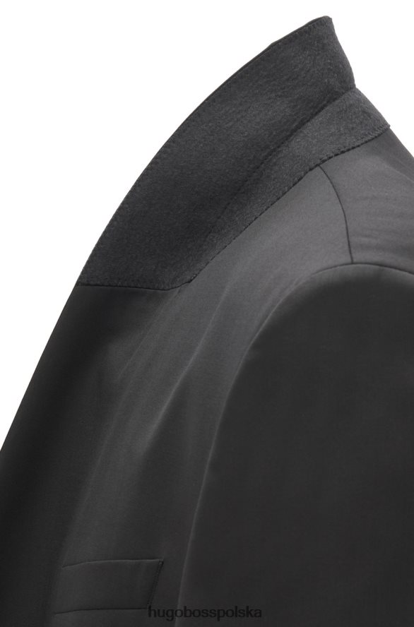 Hugo Boss Smoking jkt jefron - 50379909 czarny czarny R0X0H6443