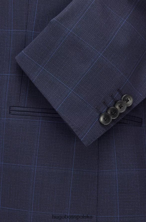 Hugo Boss garnitur h-huge-peak 50473628 ciemnoniebieski ciemny niebieski R0X0H66