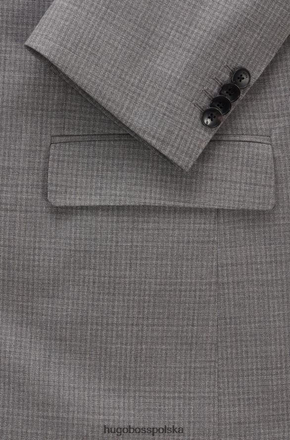 Hugo Boss garnitur h-jeckson 50471253 srebrny srebro R0X0H645