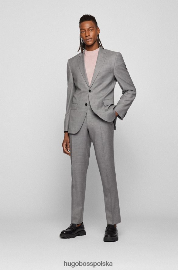 Hugo Boss garnitur h-jeckson 50471253 srebrny srebro R0X0H645