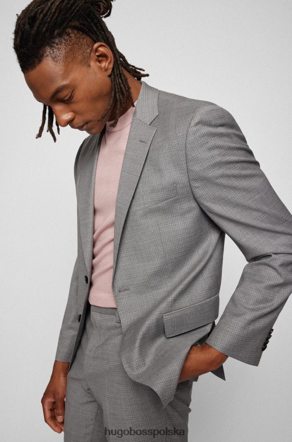 Hugo Boss garnitur h-jeckson 50471253 srebrny srebro R0X0H645