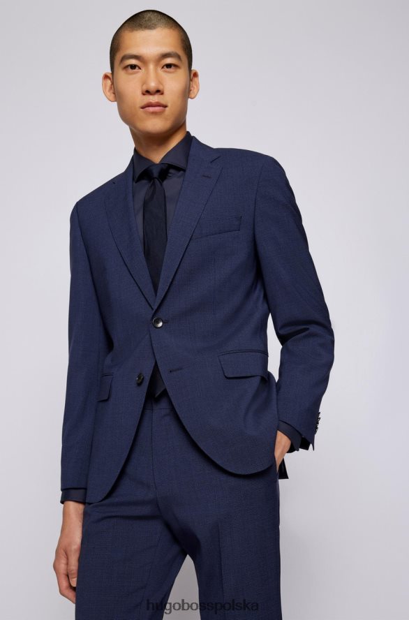Hugo Boss garnitur h-jeckson 50472447 ciemnoniebieski ciemny niebieski R0X0H644