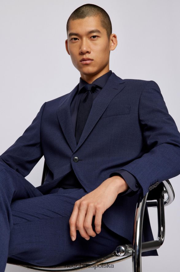 Hugo Boss garnitur h-jeckson 50472447 ciemnoniebieski ciemny niebieski R0X0H644