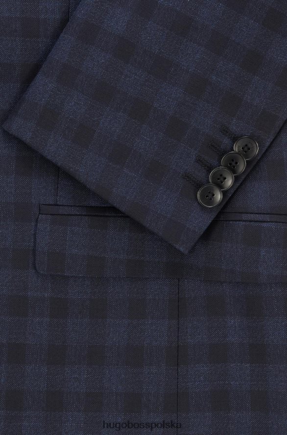 Hugo Boss garnitur h-reymond 50458881 ciemnoniebieski ciemny niebieski R0X0H6165