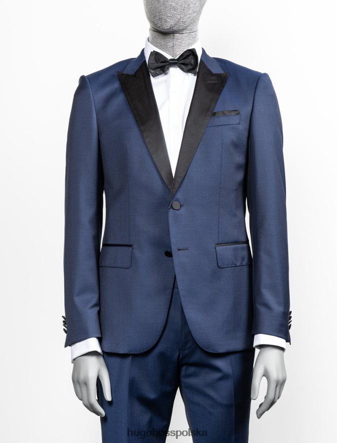Hugo Boss garnitur hadwyn/grane 50332165 granatowy marynarka wojenna R0X0H6406
