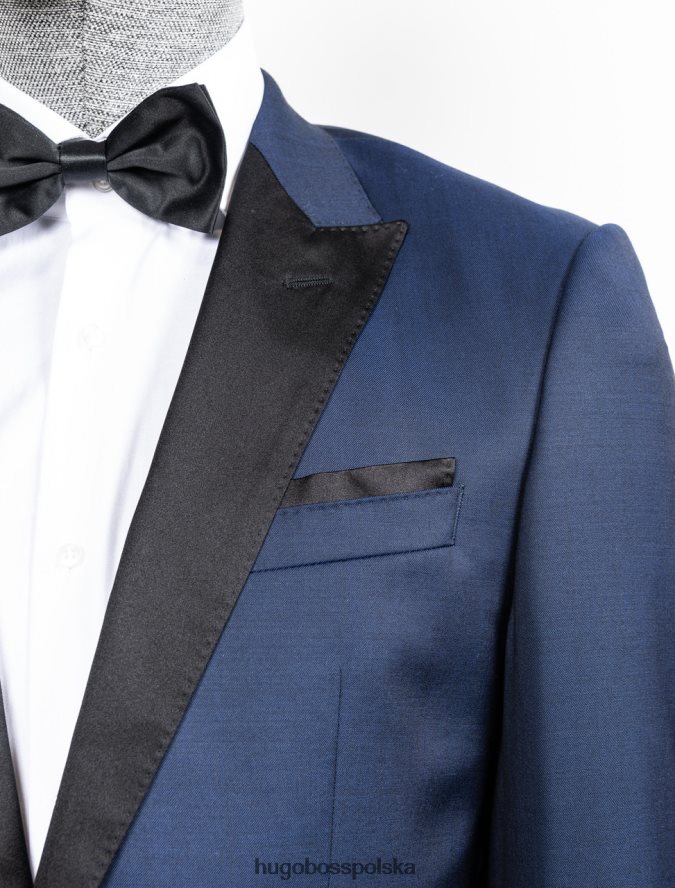 Hugo Boss garnitur hadwyn/grane 50332165 granatowy marynarka wojenna R0X0H6406