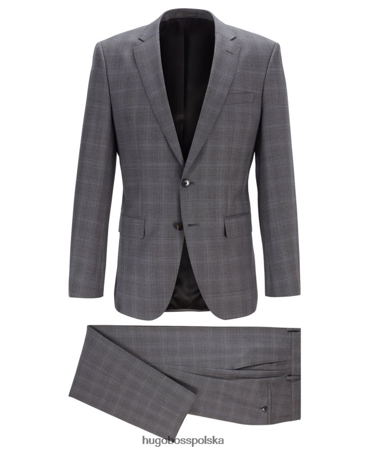 Hugo Boss garnitur huge6/genius5 - 50418687 szary szary R0X0H6368