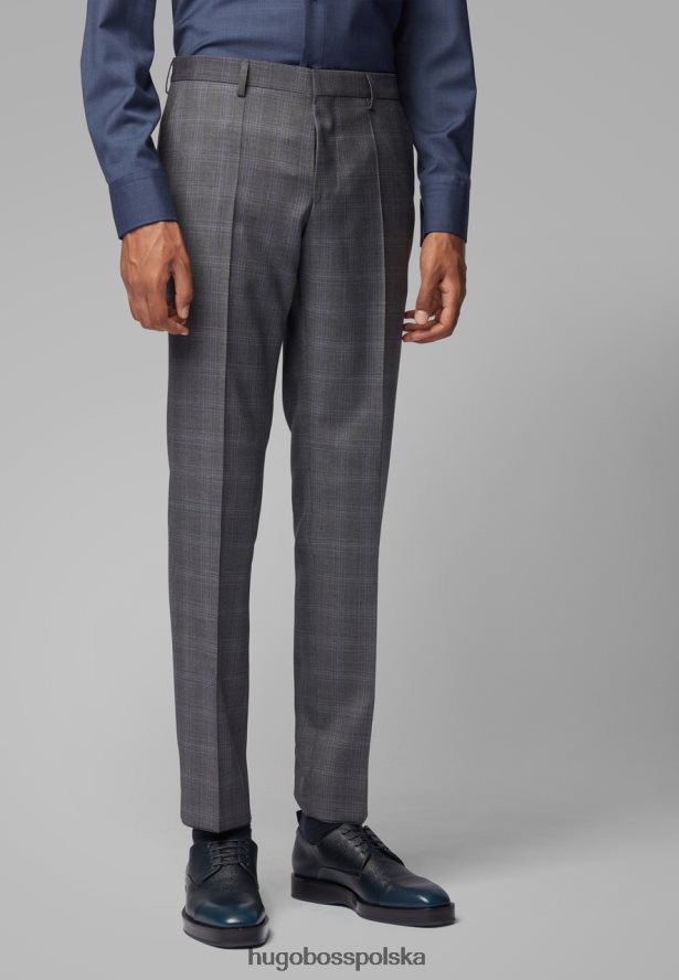 Hugo Boss garnitur huge6/genius5 - 50418687 szary szary R0X0H6368