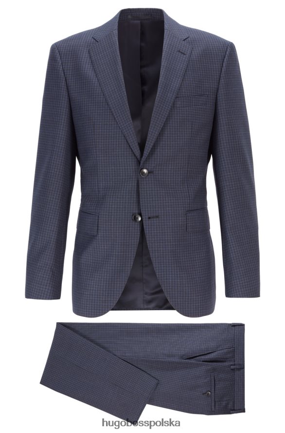 Hugo Boss garnitur jeckson lenon 50417622 granatowy marynarka wojenna R0X0H6369