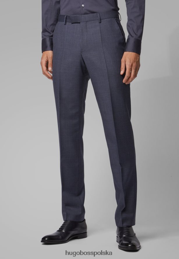 Hugo Boss garnitur jeckson lenon 50417622 granatowy marynarka wojenna R0X0H6369