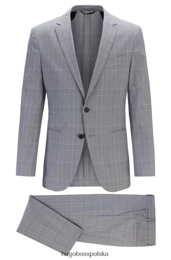 Hugo Boss garnitur nolin pirko 50412110 granatowy marynarka wojenna R0X0H6360