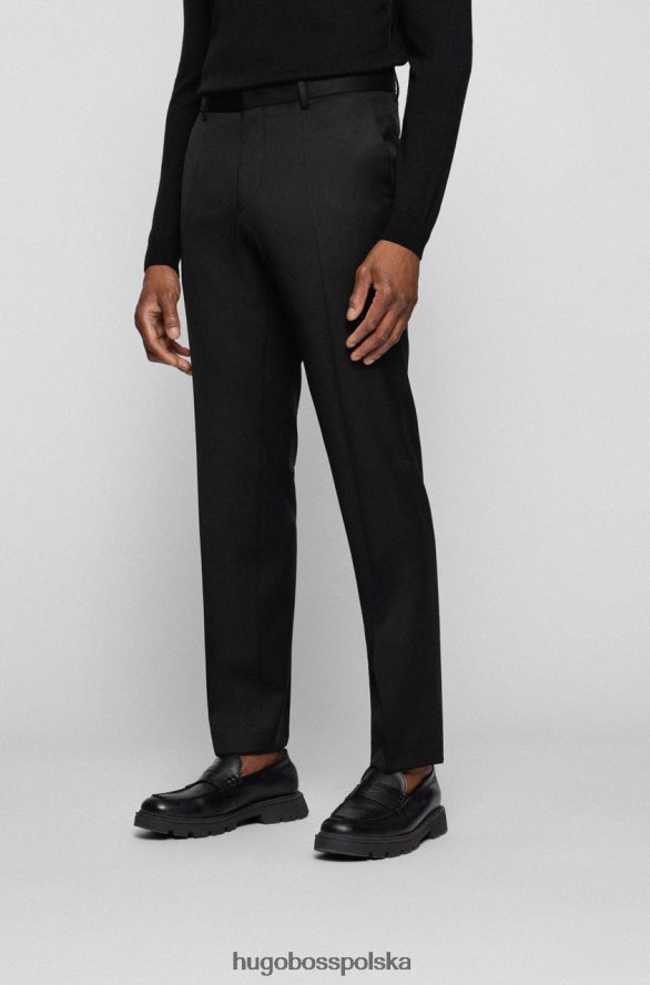 Hugo Boss spodnie h-genius 50469174 czarne czarny/ciemnoniebieski/ciemnoszary R0X0H6145