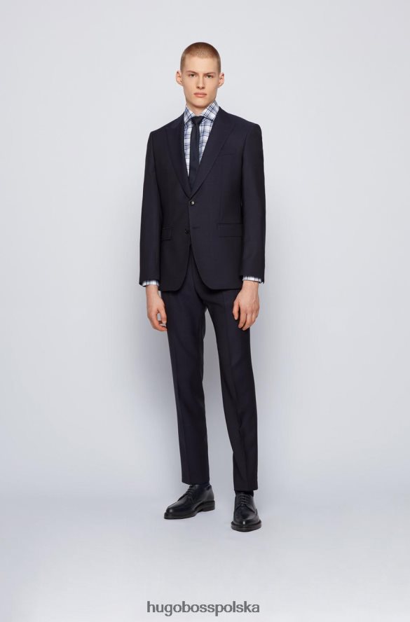 Hugo Boss Koszula autobusowa Gordon 50450930 turkusowa turkusowy/granatowy R0X0H6287