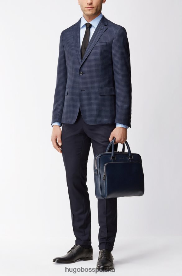 Hugo Boss Koszula l/s - Gerton - 50380464 czarna czarny/granatowy/niebo/biały R0X0H6444