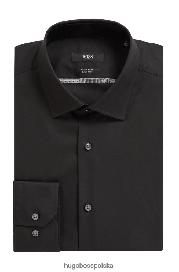 Hugo Boss Koszula l/s - Gerton - 50380464 czarna czarny/granatowy/niebo/biały R0X0H6444