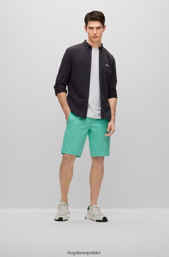 Hugo Boss Koszula o regularnym kroju z mieszanki bawełny piqu¦ w kolorze czarnym hugo czarny R0X0H62706