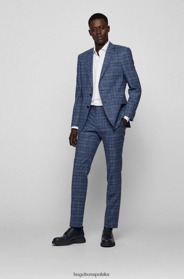 Hugo Boss Koszula slim-fit z elastycznego włoskiego jerseyu w kolorze białym hugo biały R0X0H61349