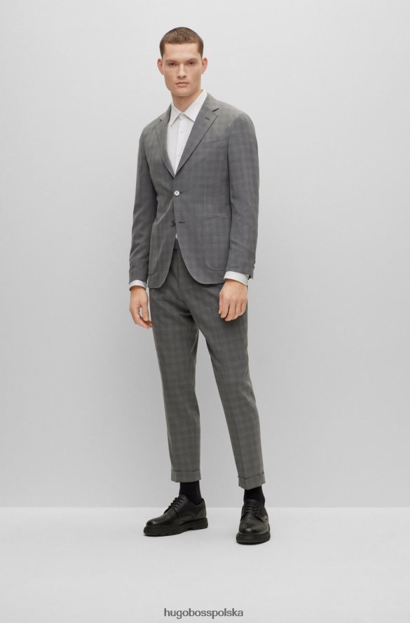 Hugo Boss Koszula slim-fit z elastycznej bawełny Hugo w kolorze białym biały R0X0H64449