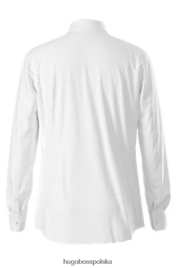 Hugo Boss Koszulka autobusowa Jason 50439143 biała biały R0X0H6330
