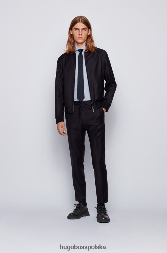 Hugo Boss Koszulka autobusowa Jason 50439161 jasnoniebieska jasny niebieski R0X0H6329