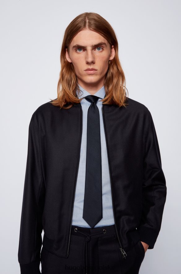 Hugo Boss Koszulka autobusowa Jason 50439161 jasnoniebieska jasny niebieski R0X0H6329