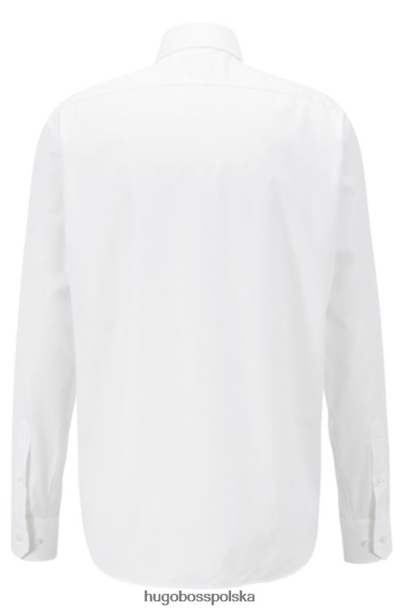 Hugo Boss koszula Gordon nr 50375492 biała biało niebieski R0X0H6418