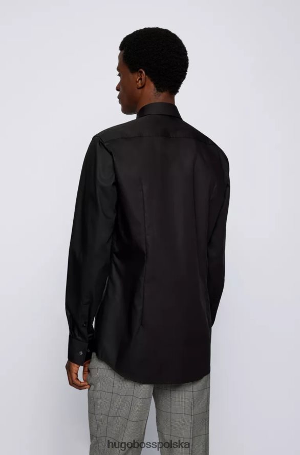 Hugo Boss koszula Jenno nr 50327693 czarna czarny/biały/granatowy/pastelowy błękit R0X0H6282