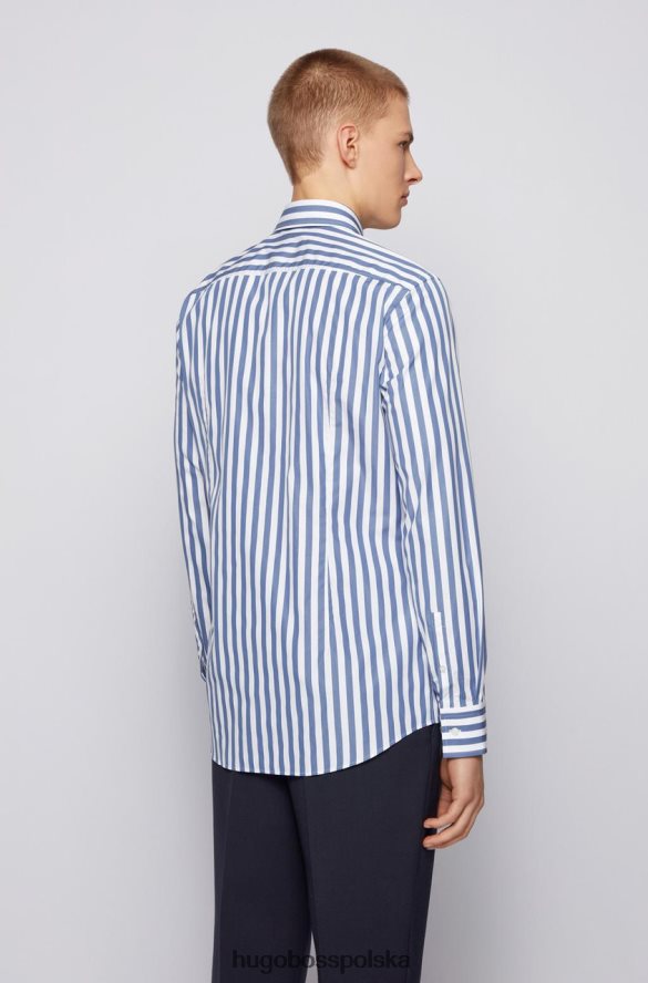 Hugo Boss koszula autobusowa Jango 50451350 niebieska niebieski R0X0H6303