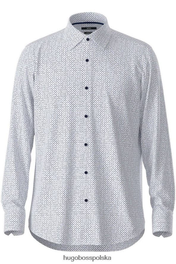 Hugo Boss koszula autobusowa h-joe 50459596 granatowa granatowy/czerwony R0X0H6182