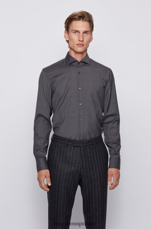 Hugo Boss koszula autobusowa jason 50440071 ciemnoniebieska ciemnoniebieski/węgiel R0X0H6328