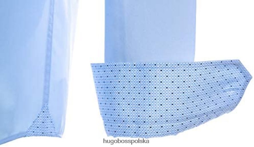 Hugo Boss koszula biznesowa Gelson 50404955 biała biały/ciemnoniebieski/granatowy/niebo R0X0H6281