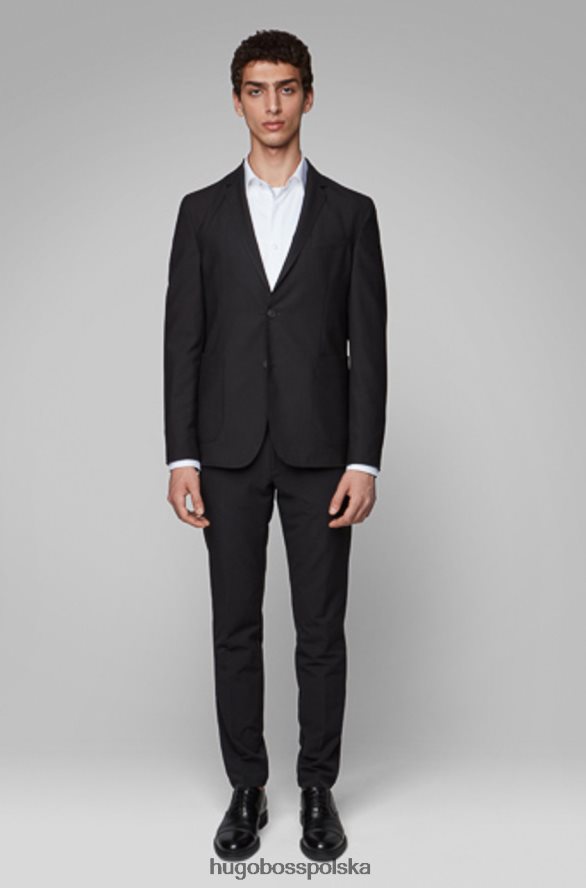 Hugo Boss koszula biznesowa Gelson 50410524 biała biały/niebieski/granatowy R0X0H6416