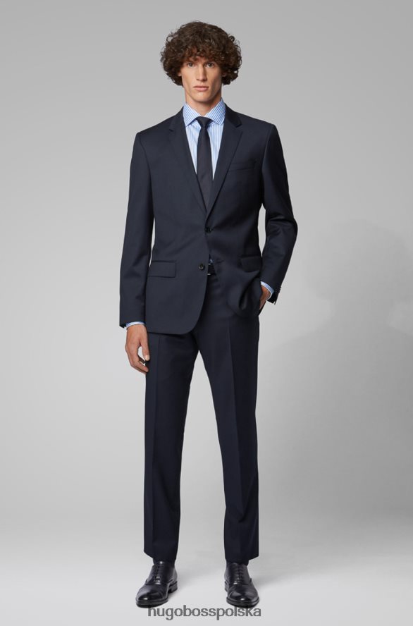 Hugo Boss koszula biznesowa Gordon 50415552 niebo niebo/marynarka R0X0H6384