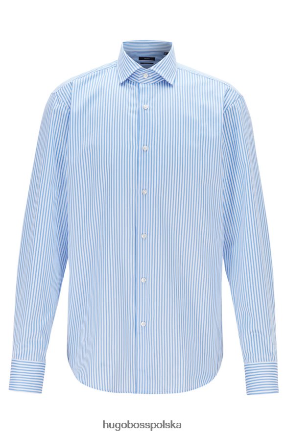 Hugo Boss koszula biznesowa Gordon 50415552 niebo niebo/marynarka R0X0H6384