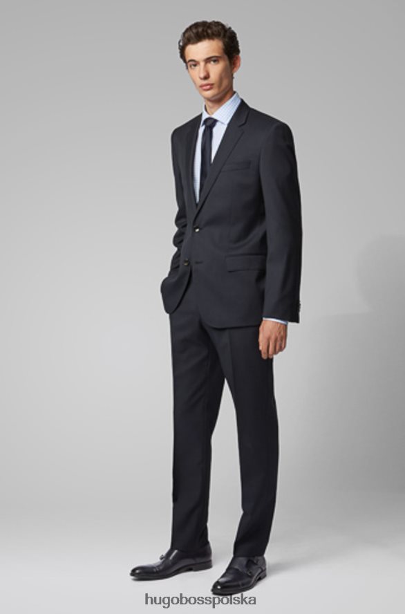 Hugo Boss koszula biznesowa Gordon 50415554 niebo błękitny/czerwony/granatowy R0X0H6414